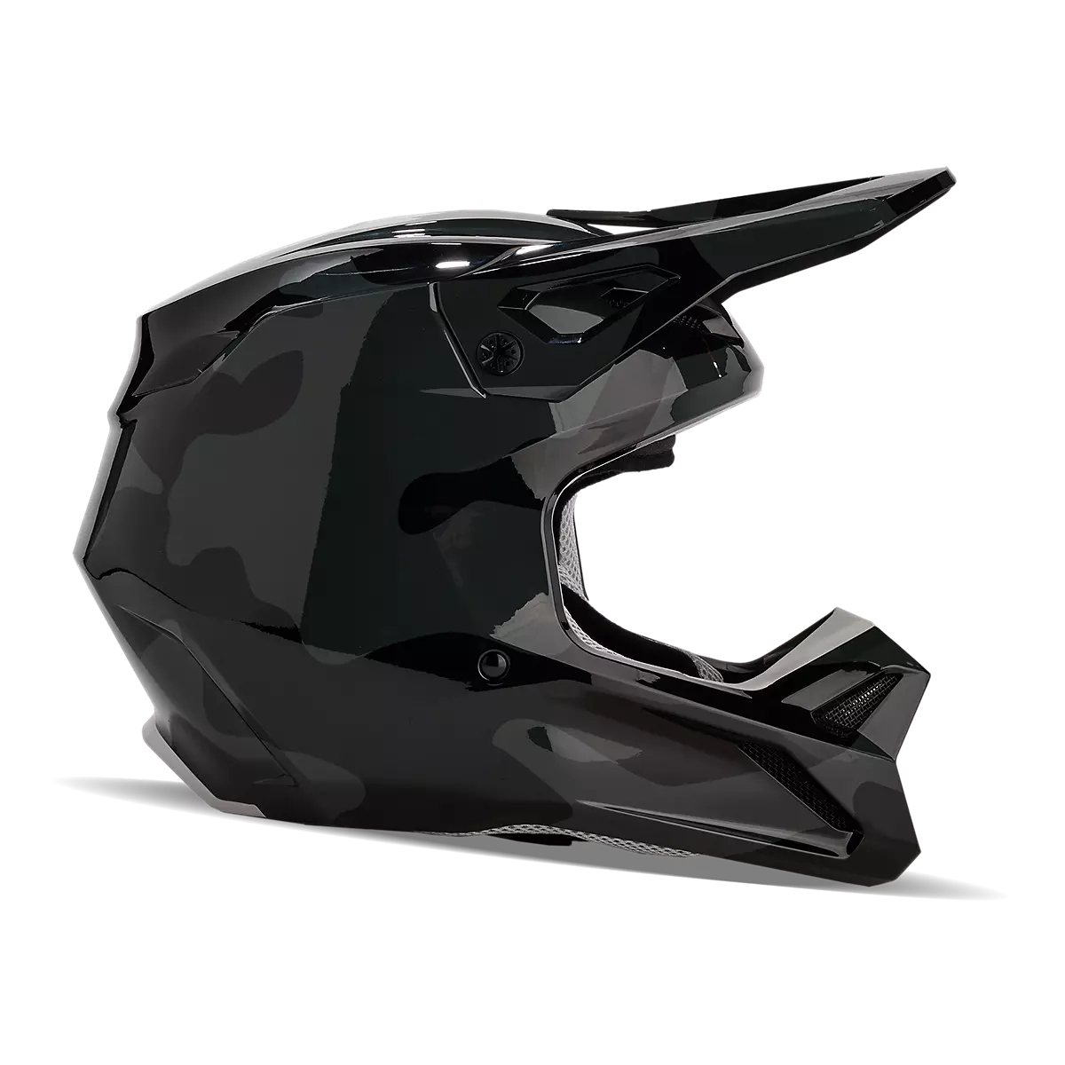 Fox Racing - V1 Bnkr Helmet Youth-Black Camo (31404-247)