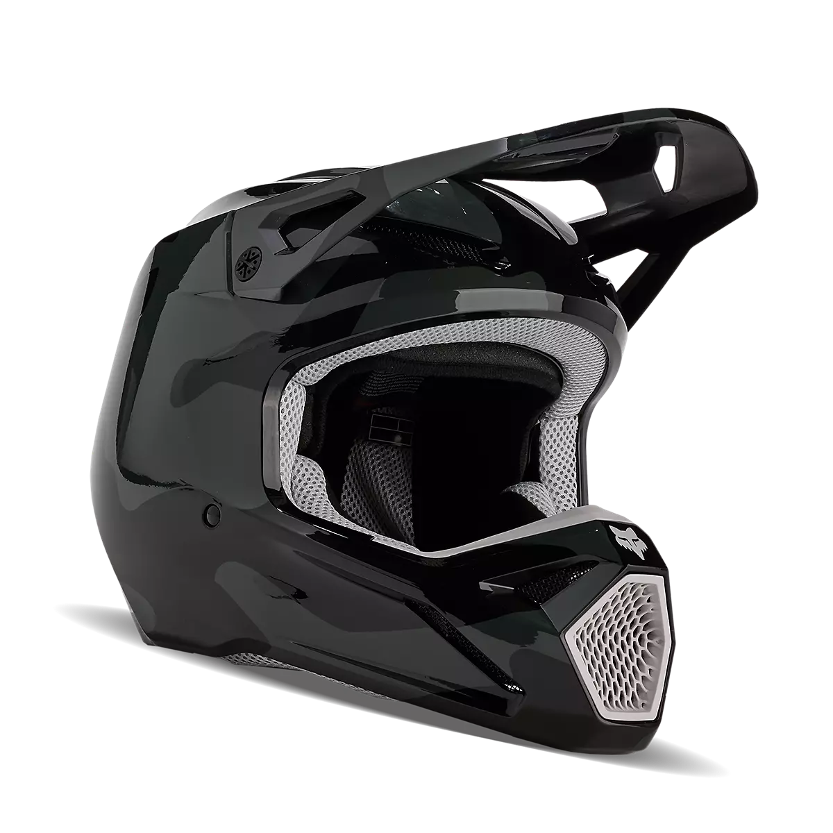 Fox Racing - V1 Bnkr Helmet Youth-Black Camo (31404-247)