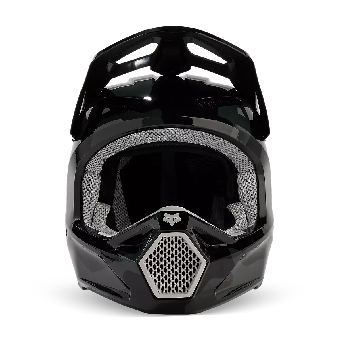 Fox Racing - V1 Bnkr Helmet Youth-Black Camo (31404-247)