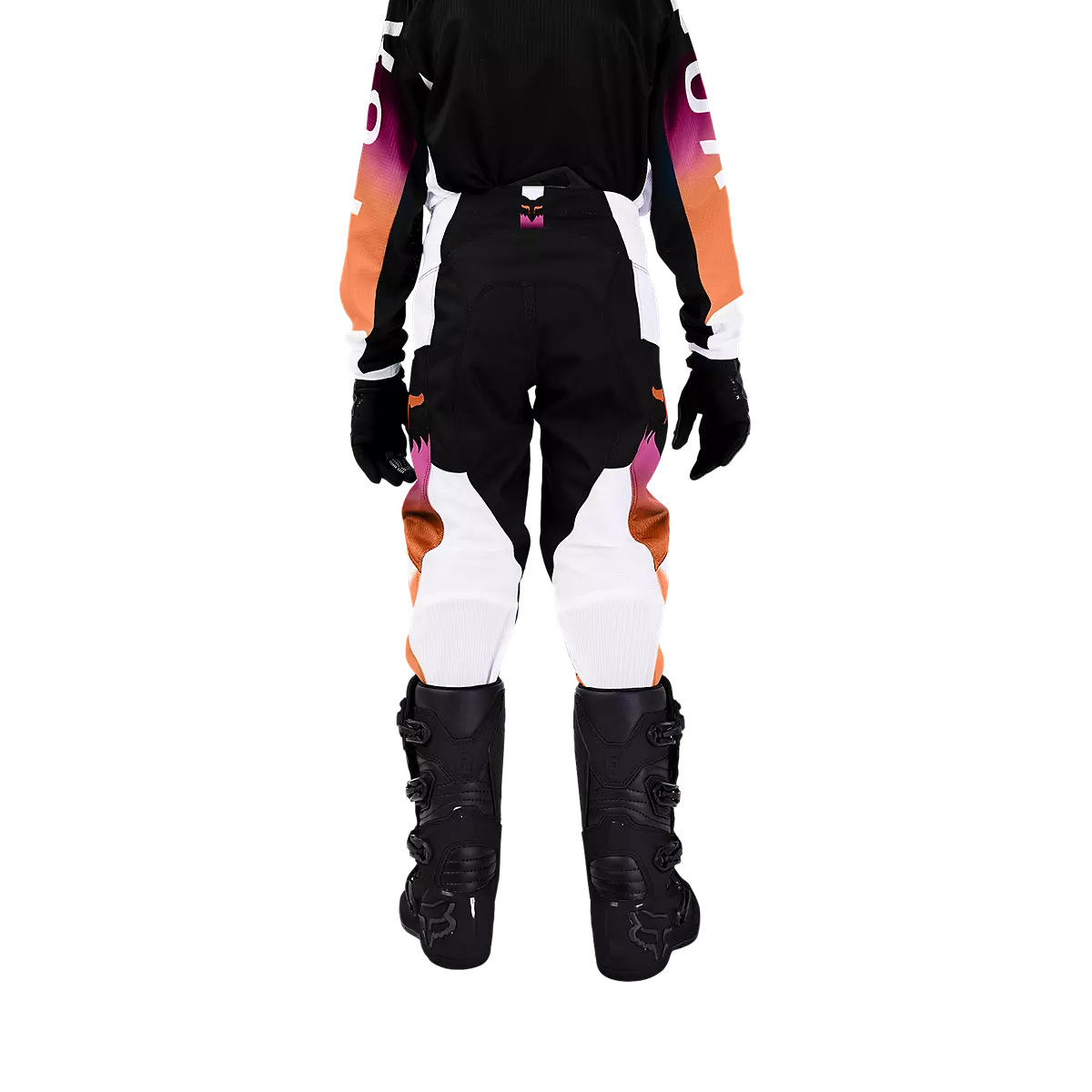Fox Racing - Youth Girls 180 Flora Pants-Black/Pink (31419-285)