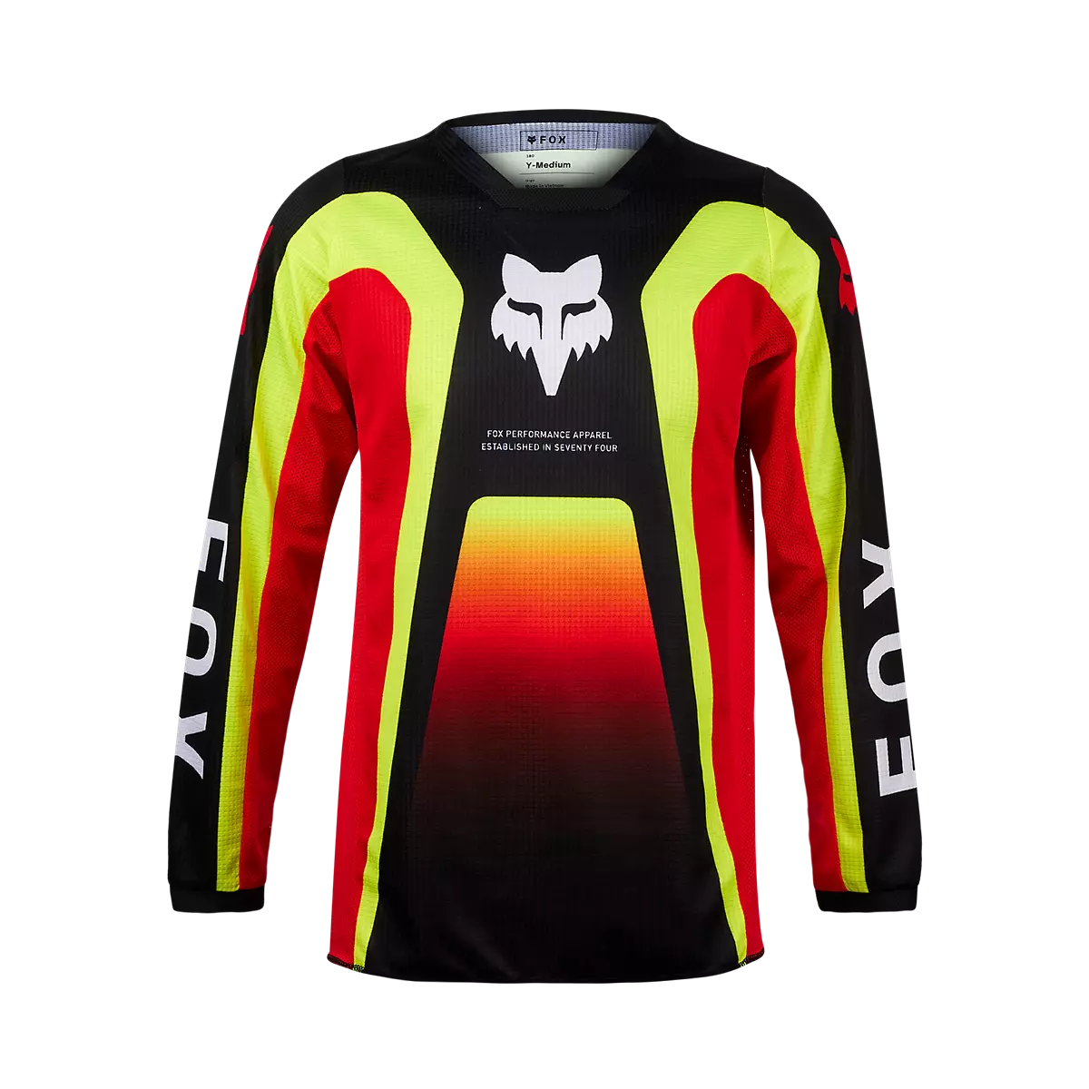 Fox Racing - Youth 180 Ballast Jersey-Black/Red (31426-017)