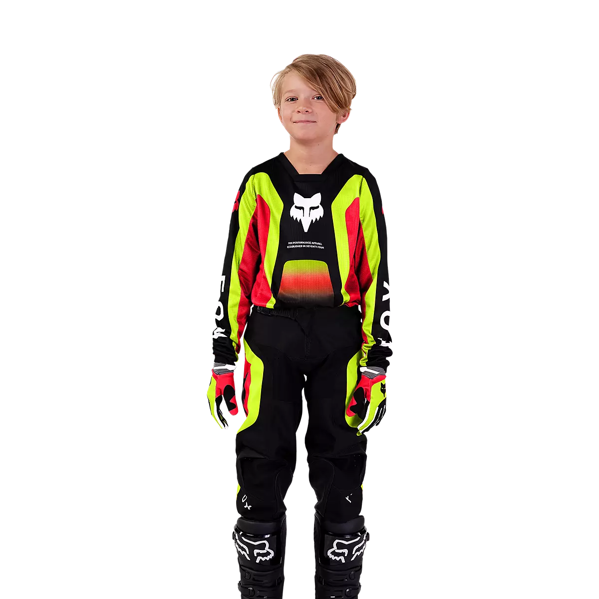 Fox Racing - Youth 180 Ballast Jersey-Black/Red (31426-017)