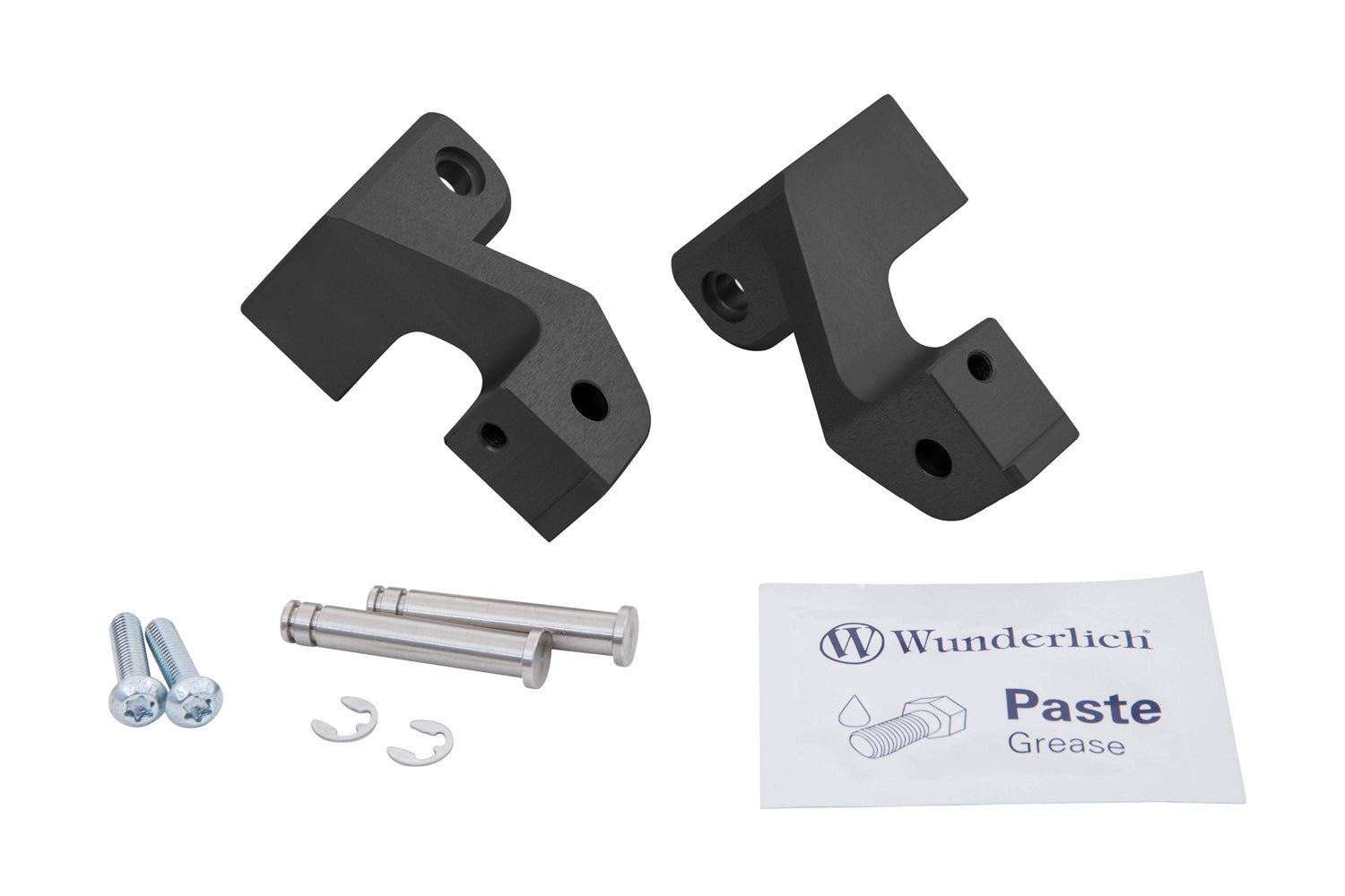 Approx. 45 mm lower compared to the position of the original footrests