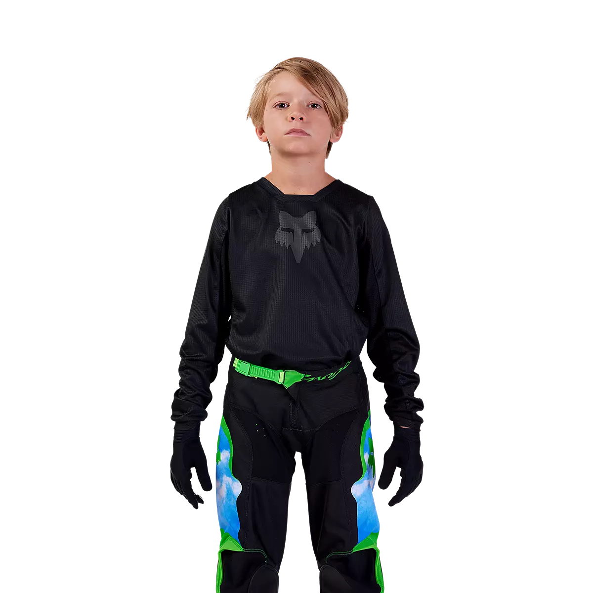 Fox Racing - Youth Blackout Jersey-Black/Black (31430-021)