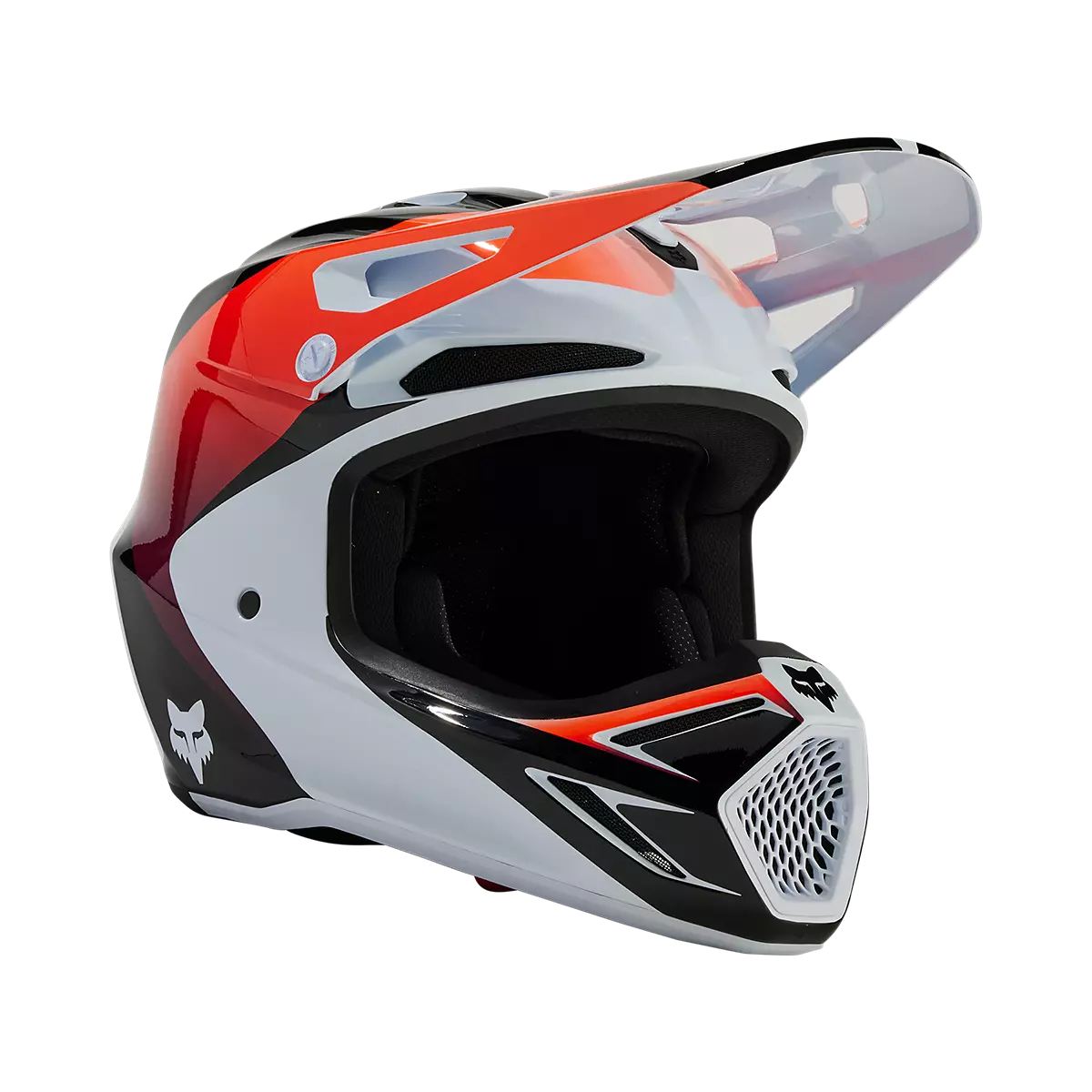 Fox Racing - V3 Streak Helmet Youth-White (31438-008)