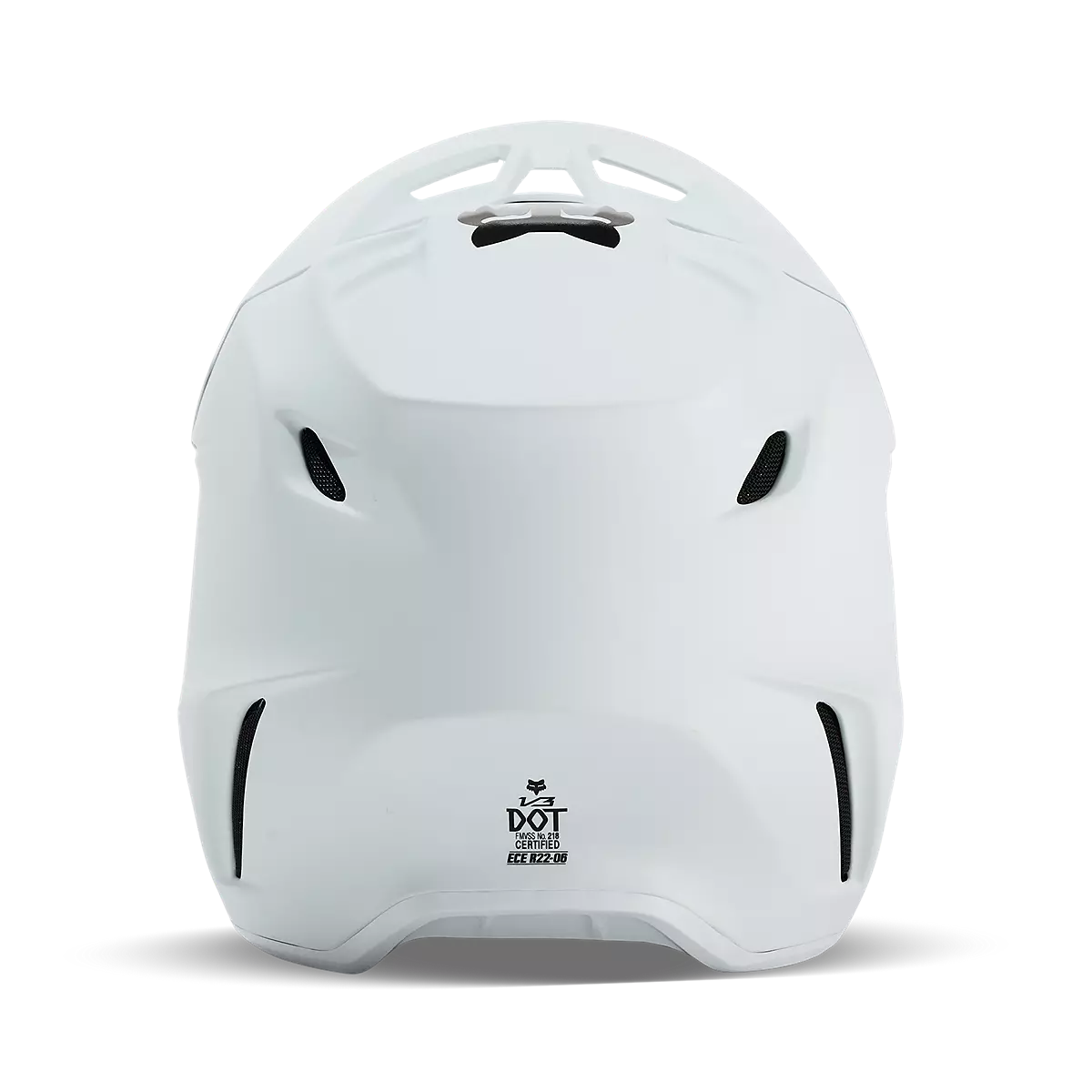 Fox Racing - V3 Solid Helmet Youth-Matte White (31439-067)