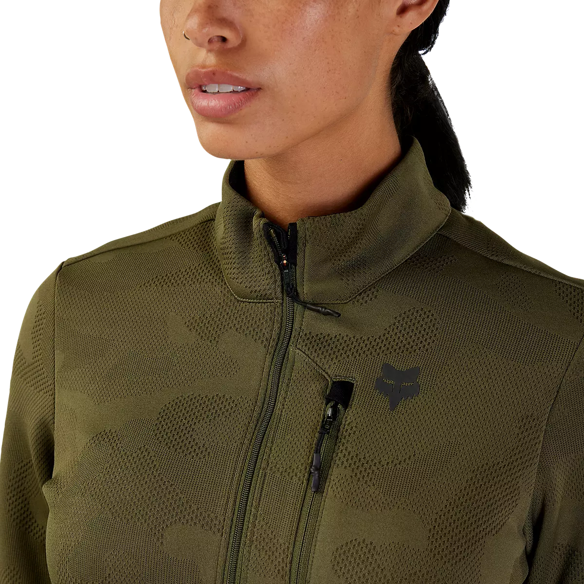 Fox Racing - Womens Ranger Midlayer Fz-Olive Green (31492-099)