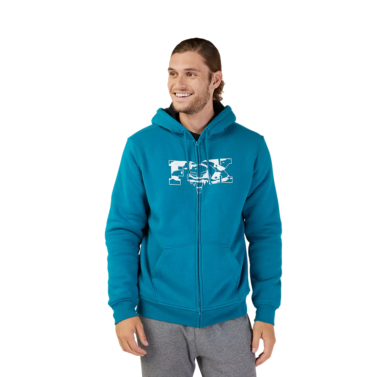 Fox Racing - Cienega Sasquatch Zip Hoodie-Maui Blue (31583-551)