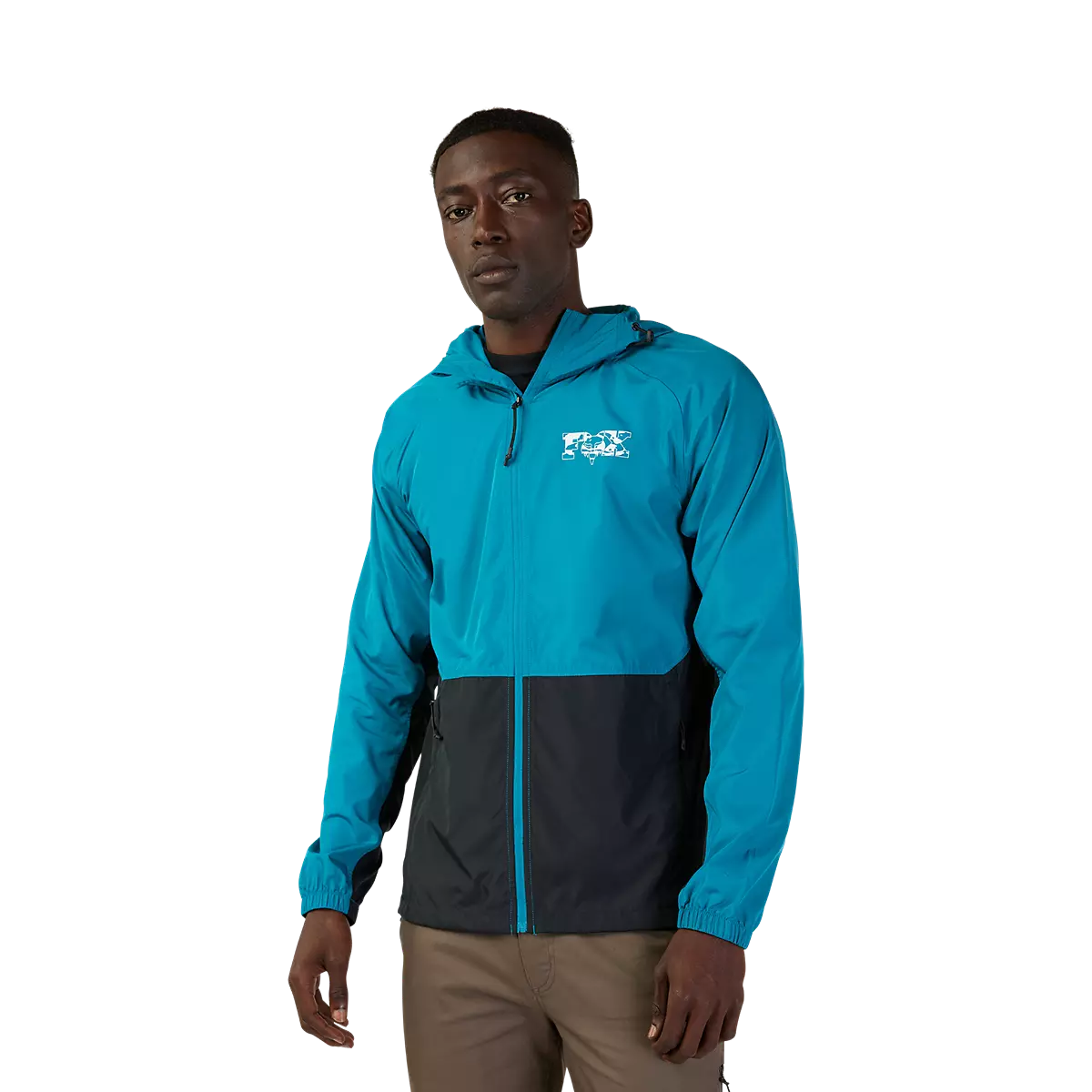191972843532 31655-551XL CIENEGA WINDBREAKER  Maui Blue