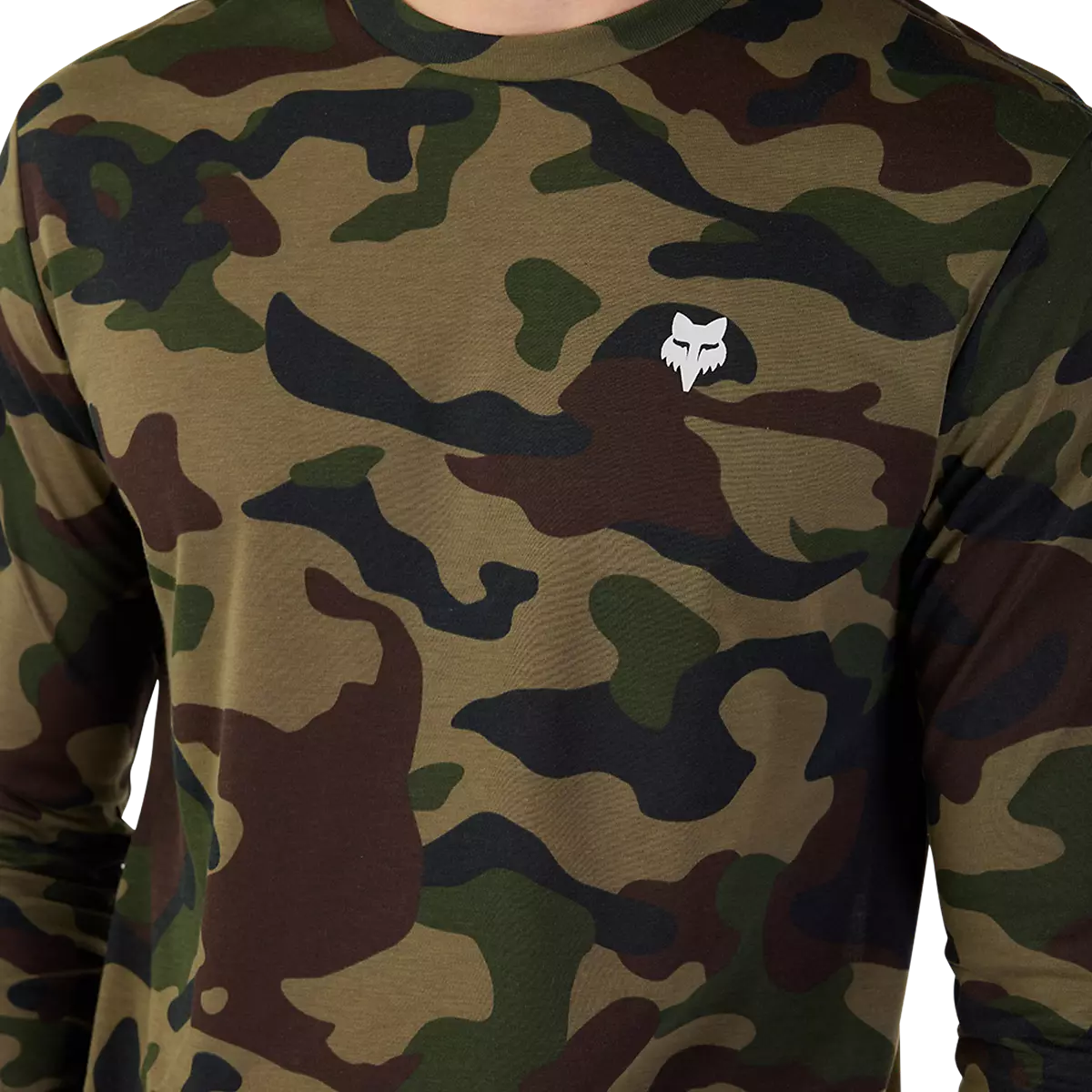 Fox Racing - Fox Head LS Tech Tee Camo-Green Camo (31681-031)
