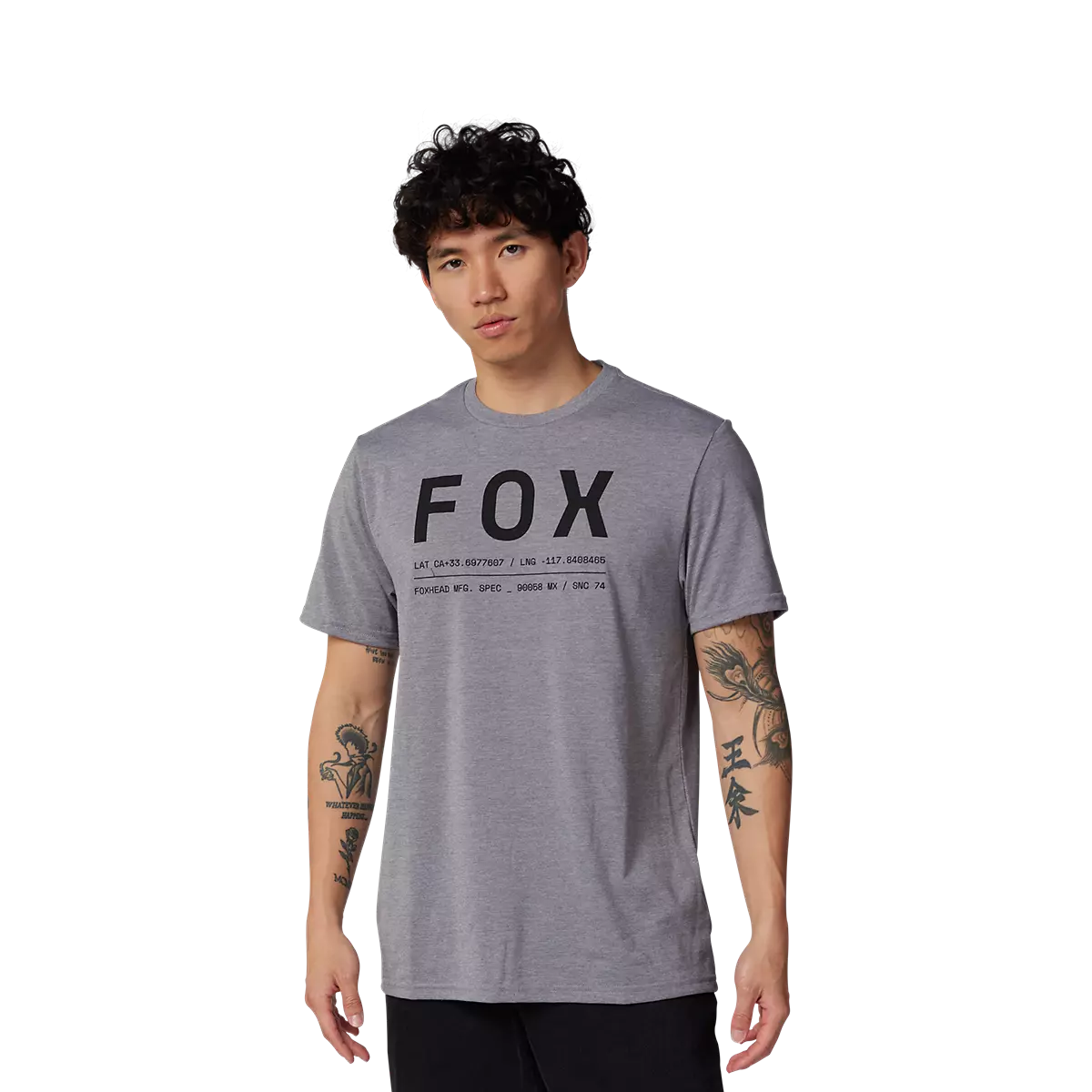 Fox Racing - Non Stop SS Tech Tee-Heather Graphite (31688-185)