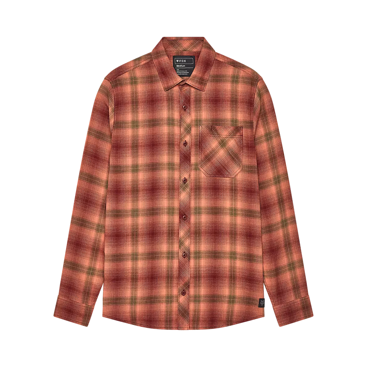 Fox Racing - Survivalist Flannel-Rust (31737-180)