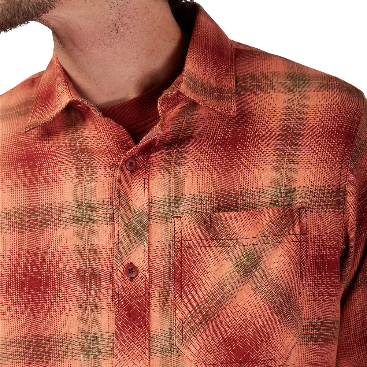 Fox Racing - Survivalist Flannel-Rust (31737-180)