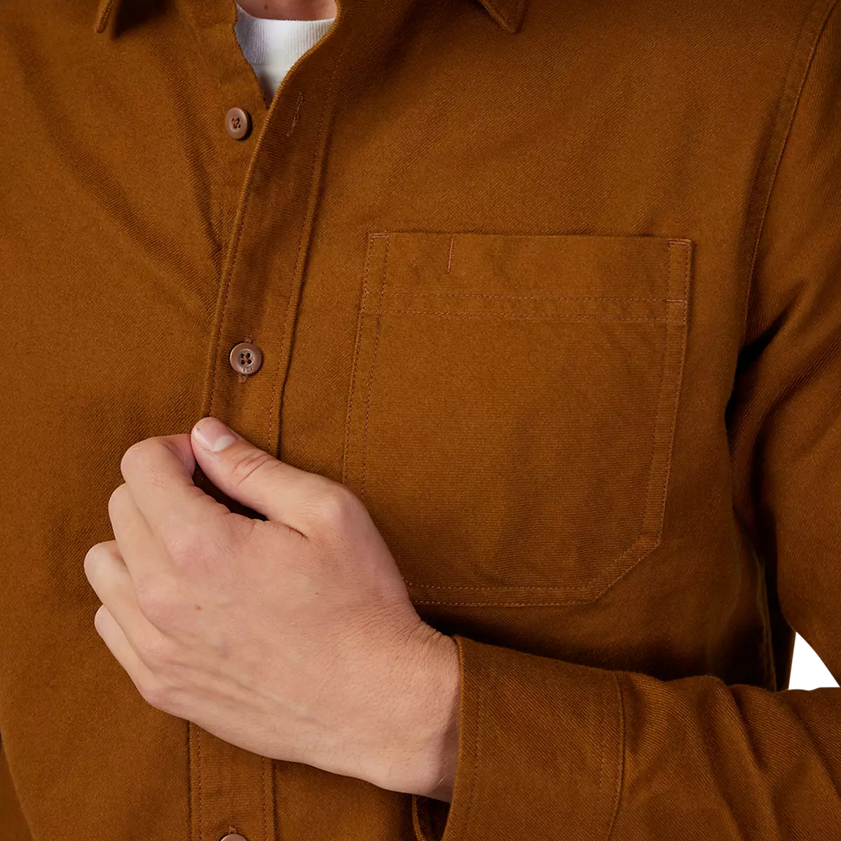 Fox Racing - Source Flannel-Nutmeg (31739-512)