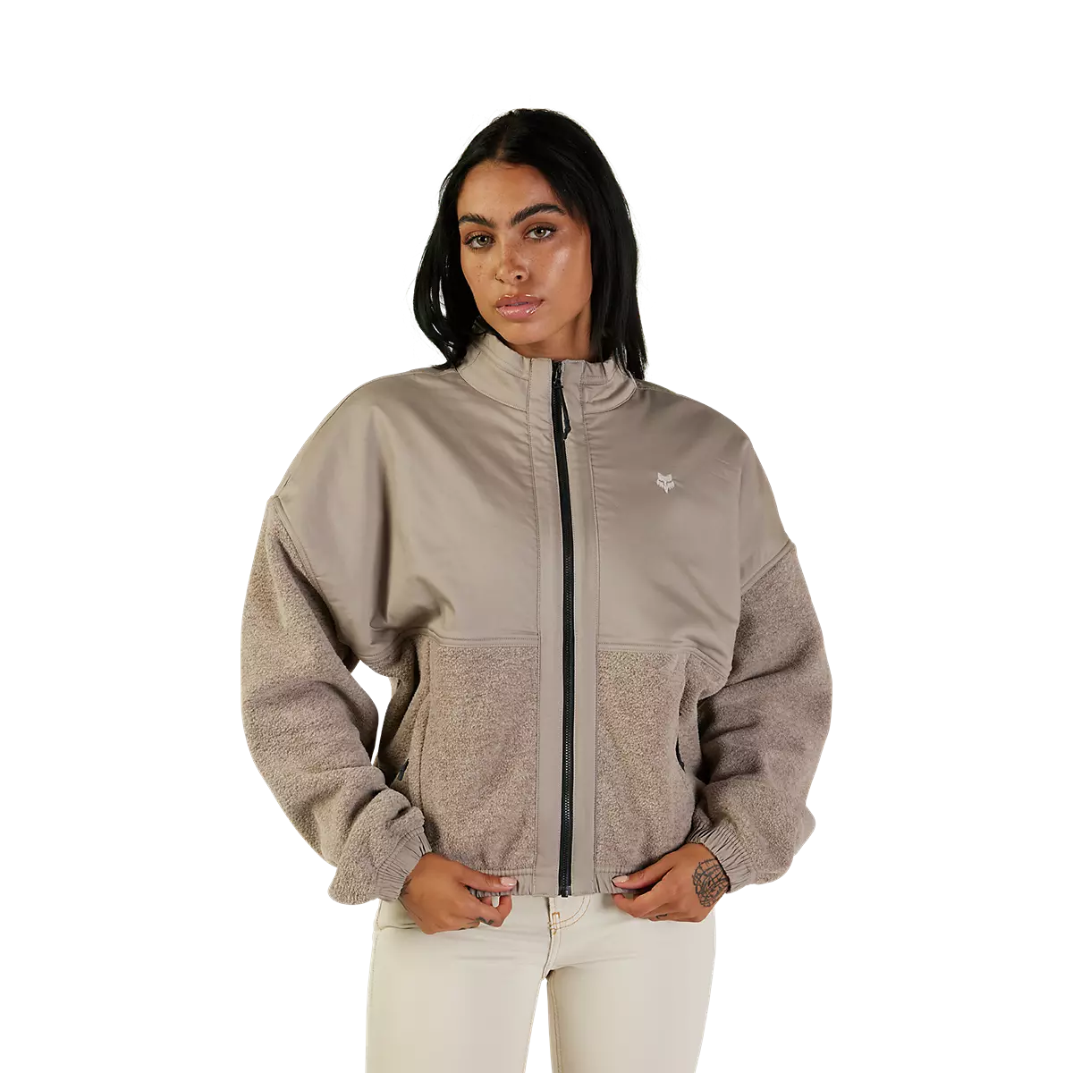 Fox Racing - Womens Survivalist Sherpa Jacket-Taupe (31761-235)
