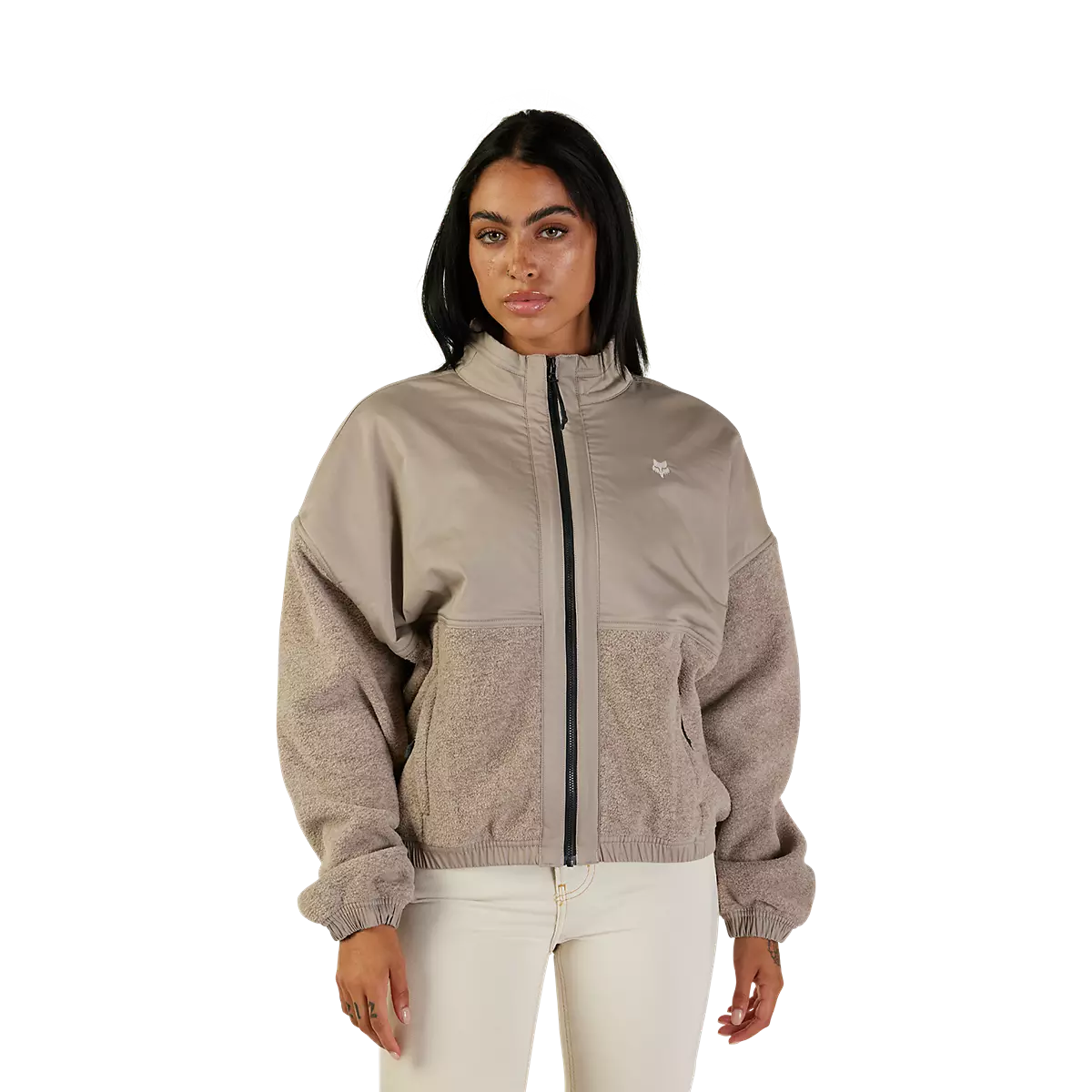 Fox Racing - Womens Survivalist Sherpa Jacket-Taupe (31761-235)