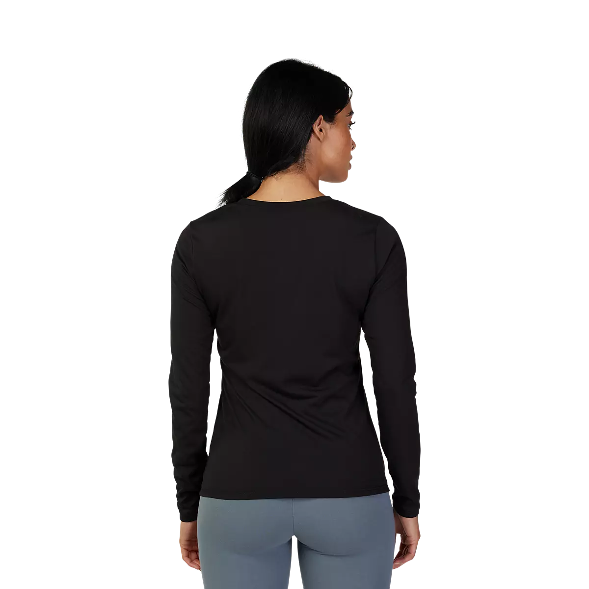 Fox Racing - Womens Atlas LS Tech Tee-Black (31768-001)