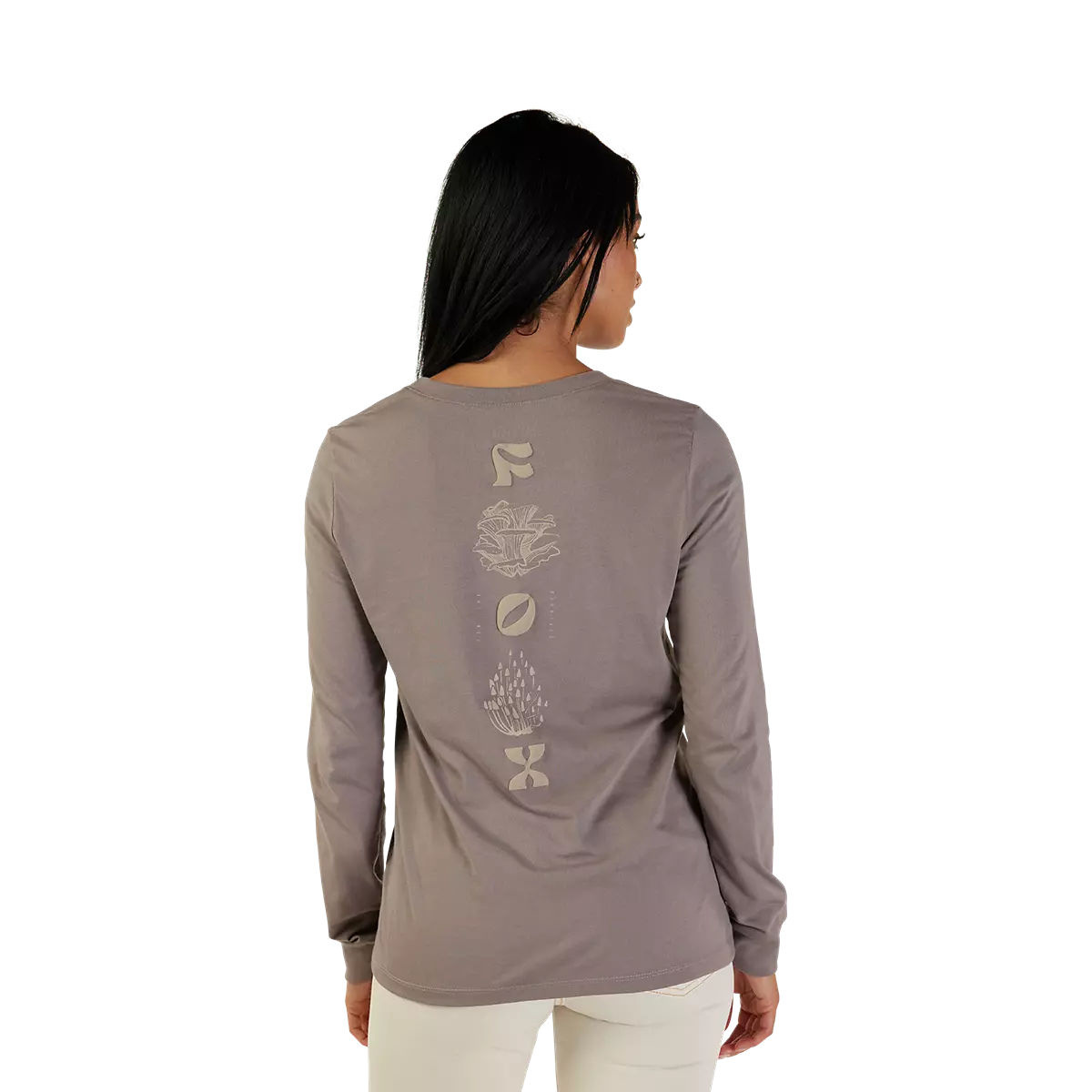 Fox Racing - Womens Sensory LS Tee-Taupe (31774-235)