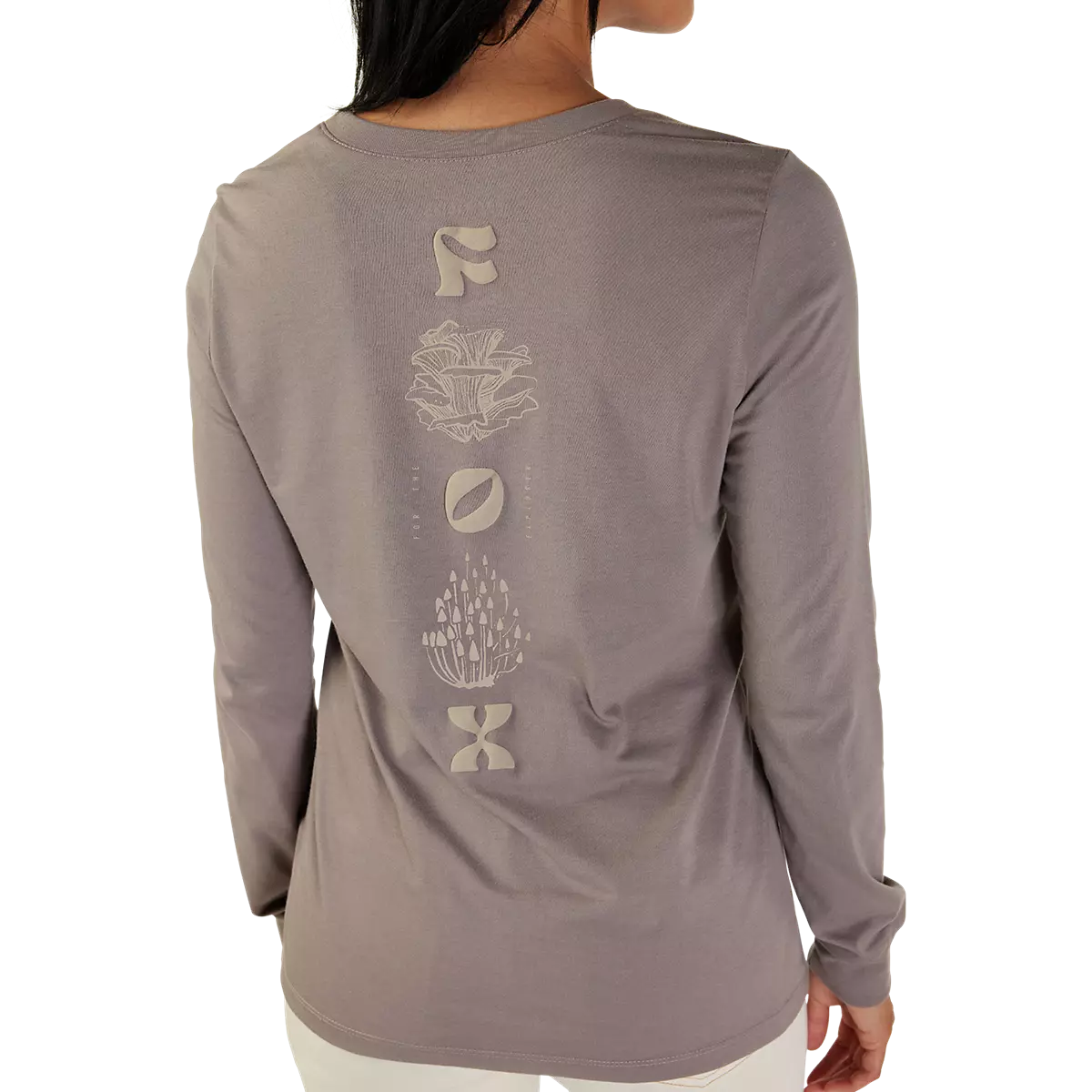 Fox Racing - Womens Sensory LS Tee-Taupe (31774-235)