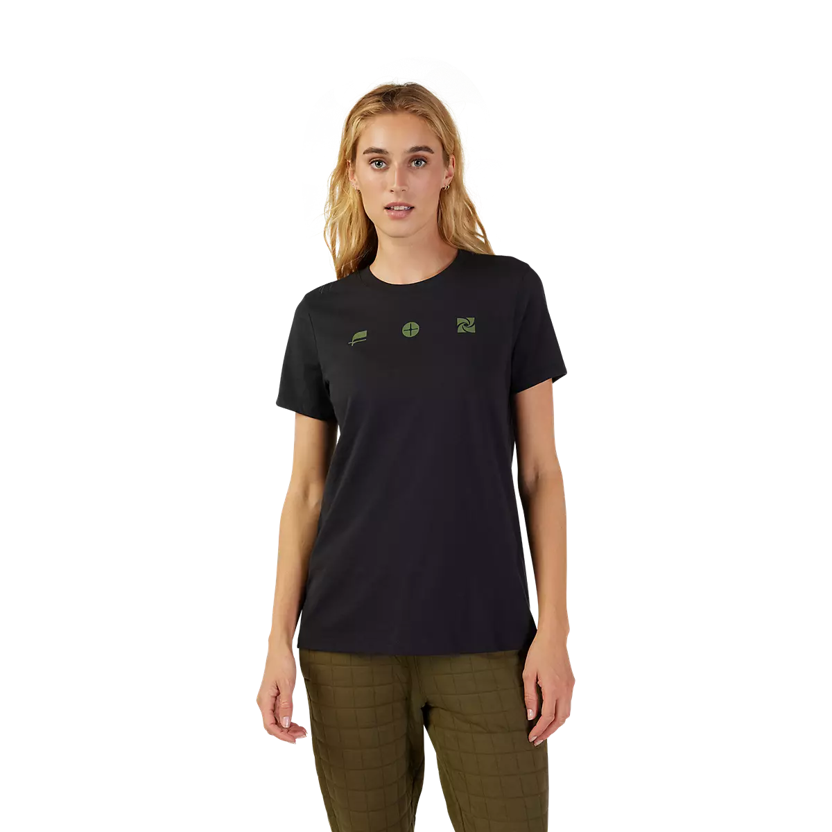 Fox Racing - Womens Sensory SS Tee-Black (31783-001)