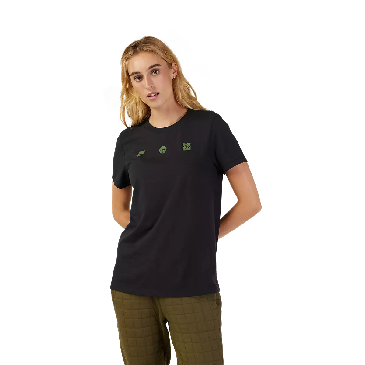 Fox Racing - Womens Sensory SS Tee-Black (31783-001)