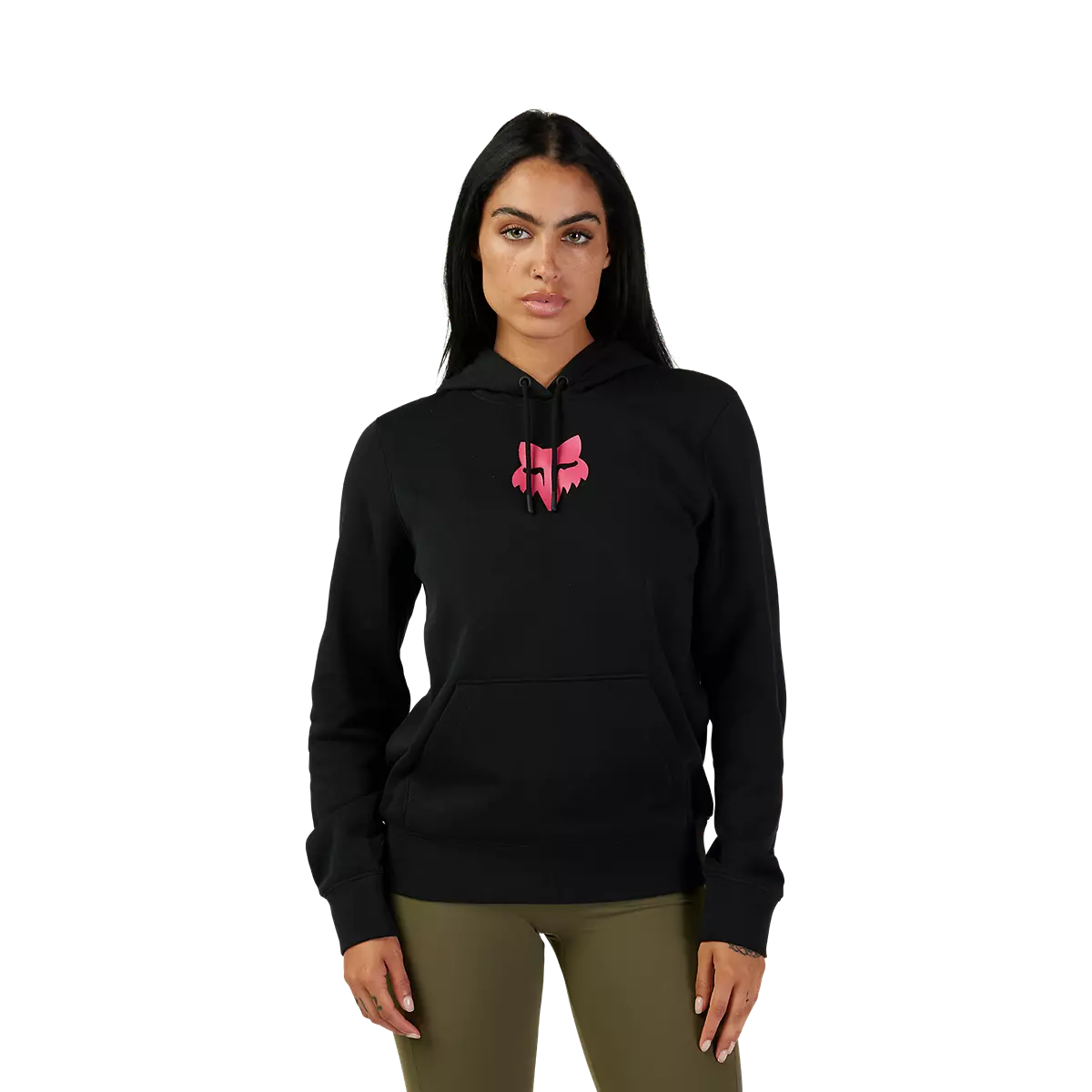 Fox Racing - Womens Fox Head Fleece Po-Black/Pink (31829-285)