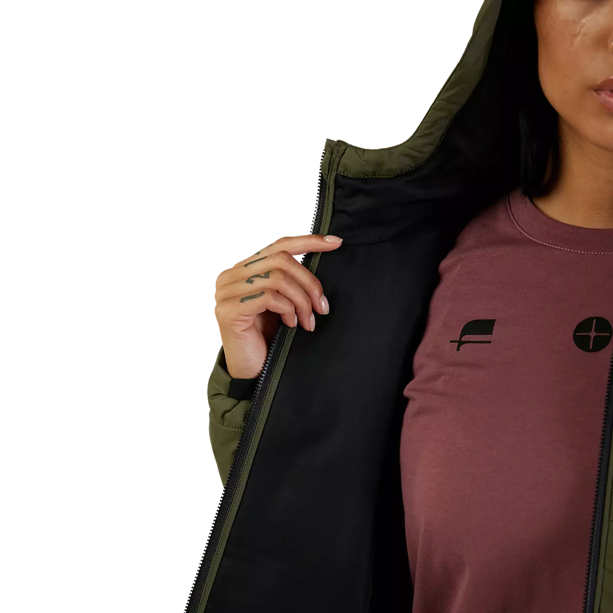 Fox Racing - Womens Ridgeway 2.0 Jacket-Olive Green (31835-099)