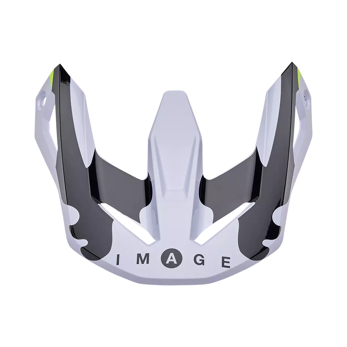 Fox Racing - 22 V1 Helmet Visor - Kozmik-Black/White (31864-018)