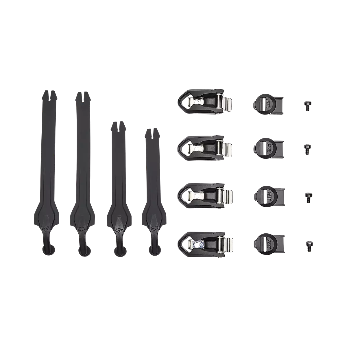 Fox Racing - MX23 Womens Comp Strap Kit/Buckle-Black (31897-001)