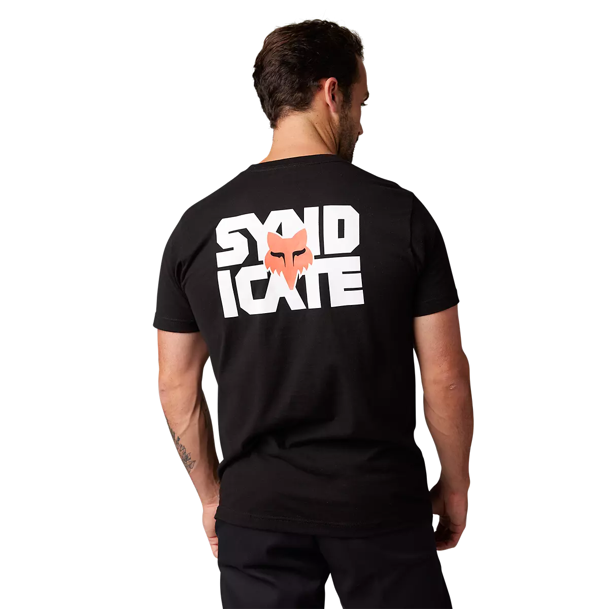 Fox Racing - Syndicate Plate SS Prem Tee-Black (31946-001)