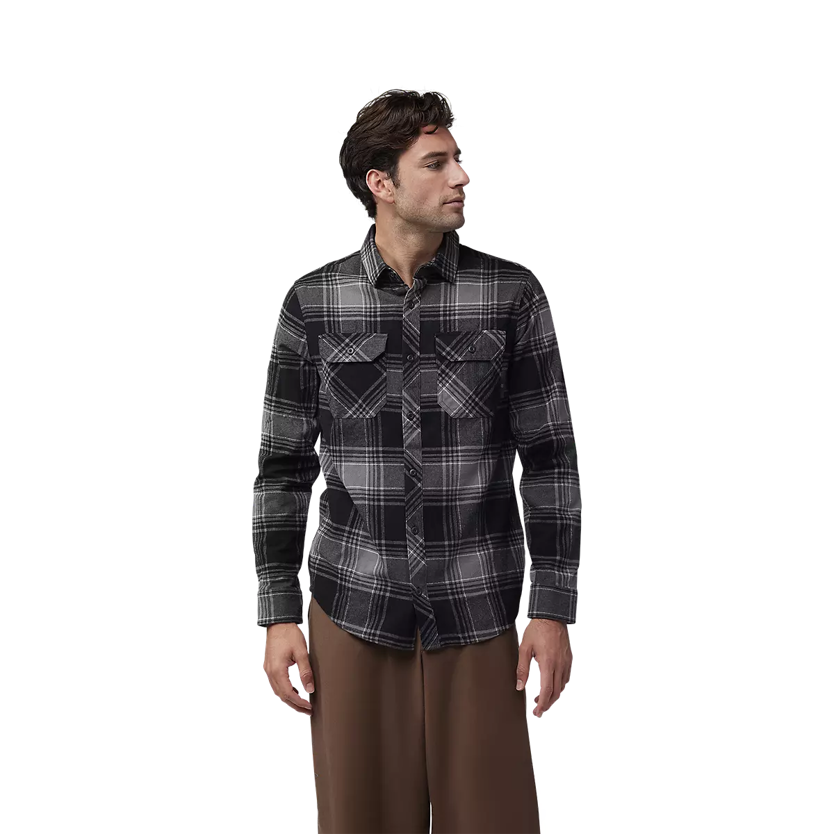 Fox Racing - Traildust Flannel-Black (31961-001)