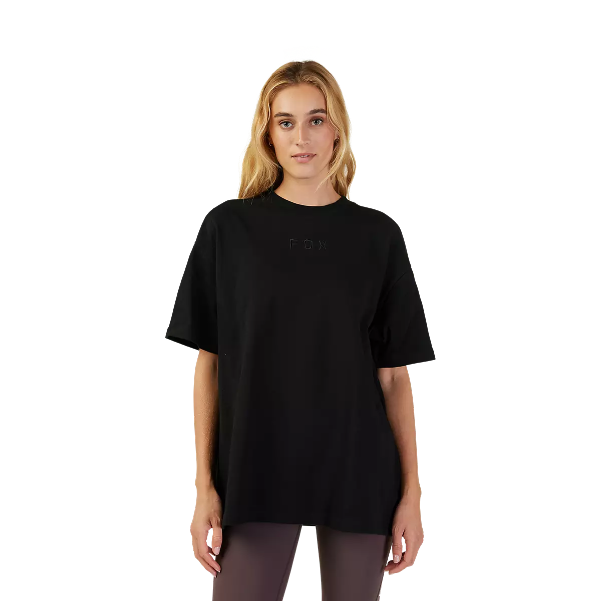 Fox Racing - Womens Wordmark Os SS Tee-Black (31982-001)
