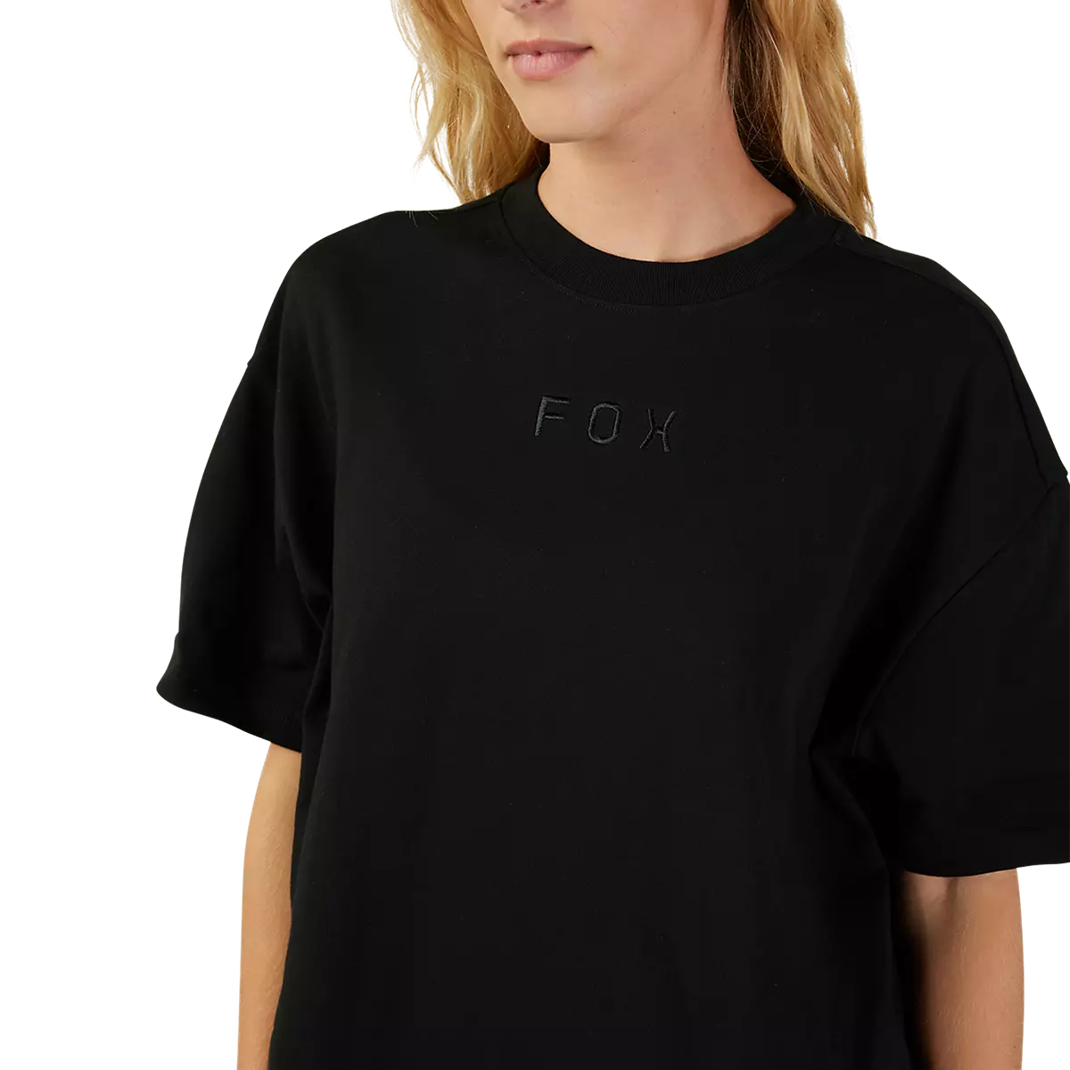 Fox Racing - Womens Wordmark Os SS Tee-Black (31982-001)