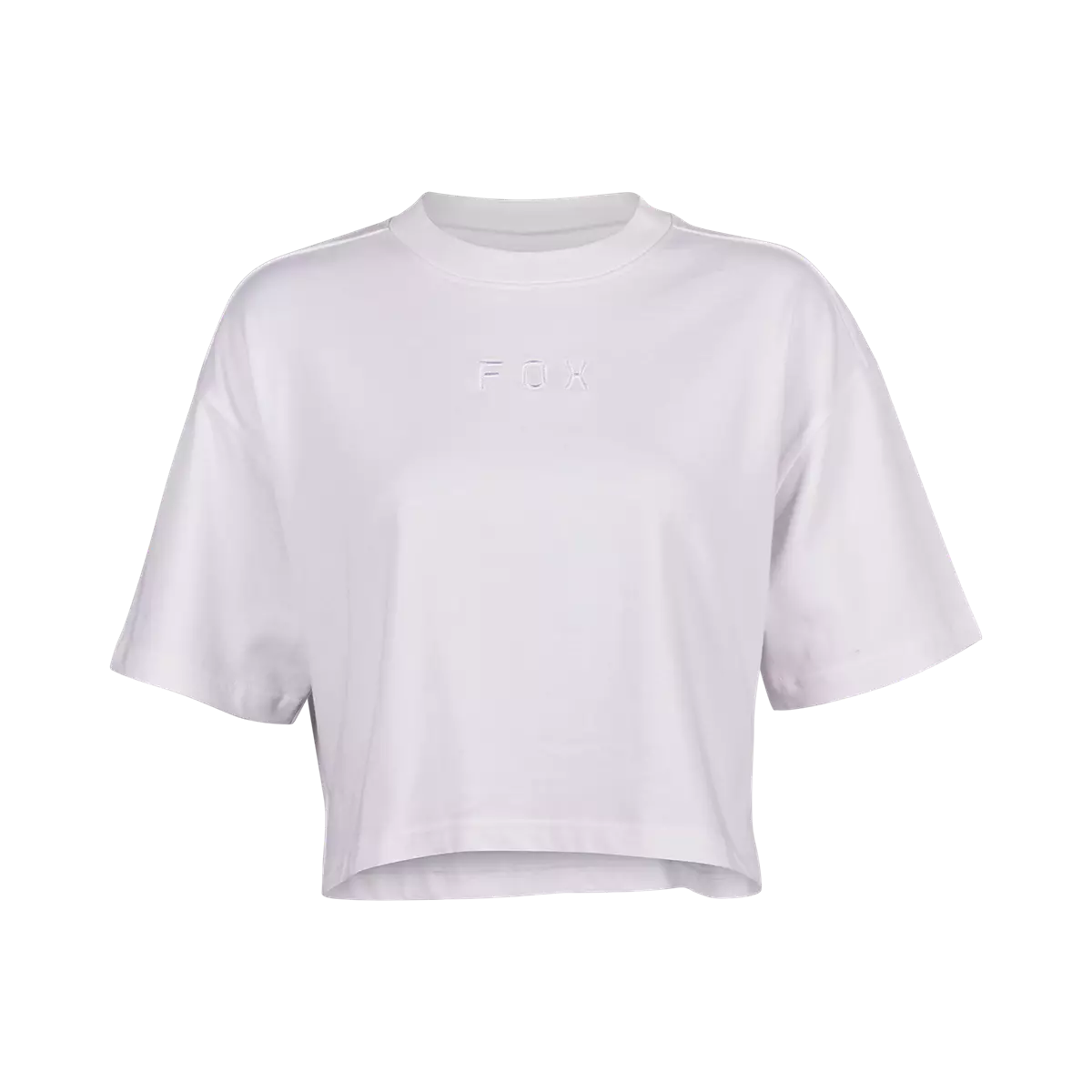 Fox Racing - Womens Wordmark Os Crop Tee-White (31984-008)