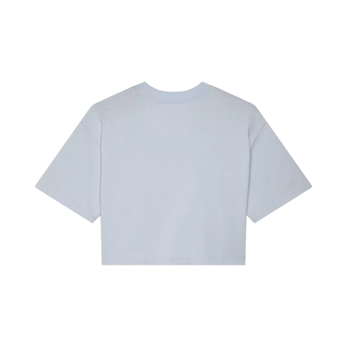 Fox Racing - Womens Wordmark Os Crop Tee-Pale Blue (31984-264)
