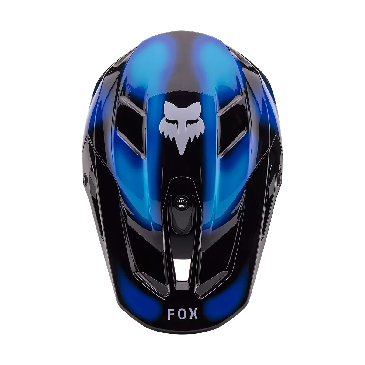 Fox Racing - V3 Volatile Helmet-Black/Blue (32009-013)