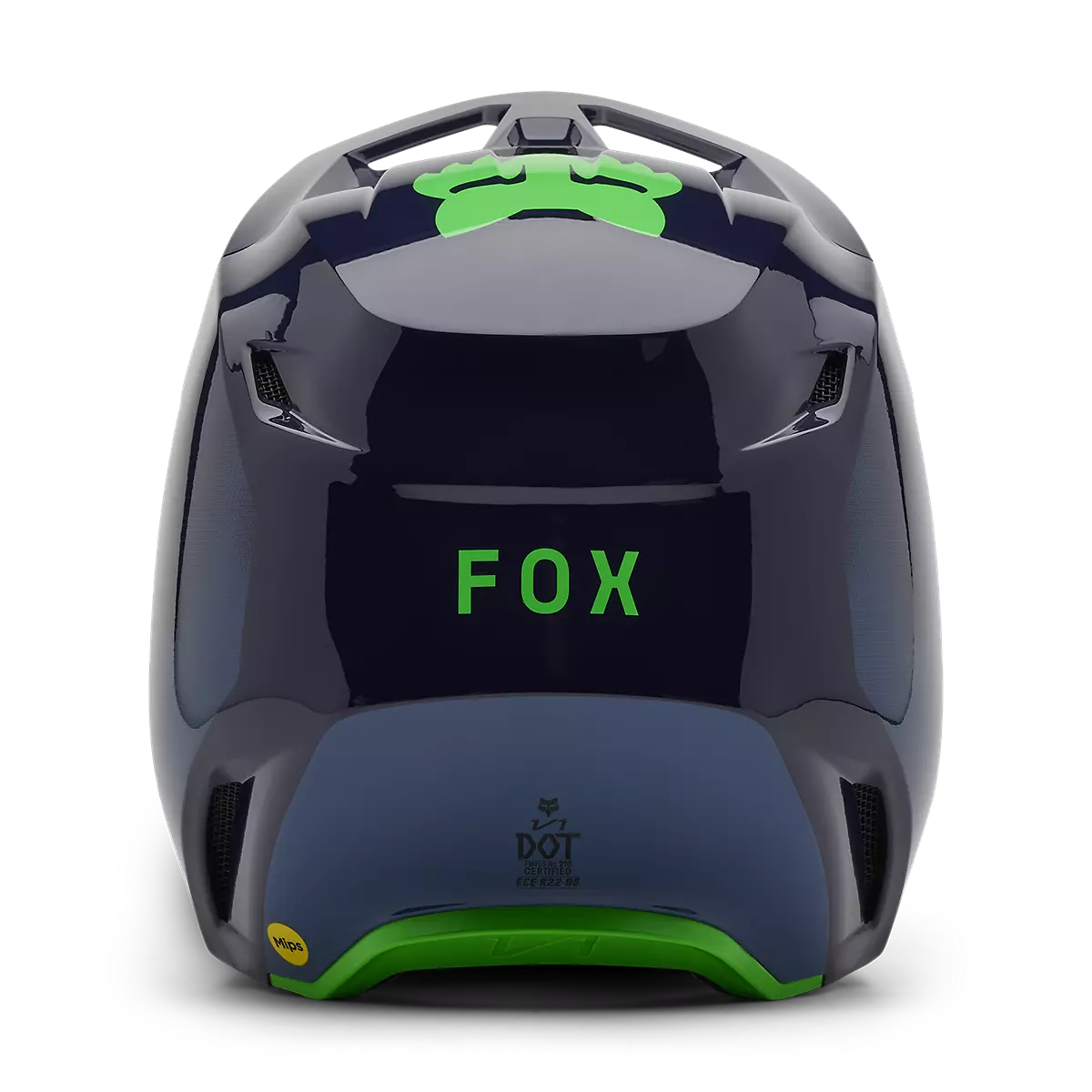 Fox Racing - Youth V1 Taunt Helmet-Navy (32018-007)