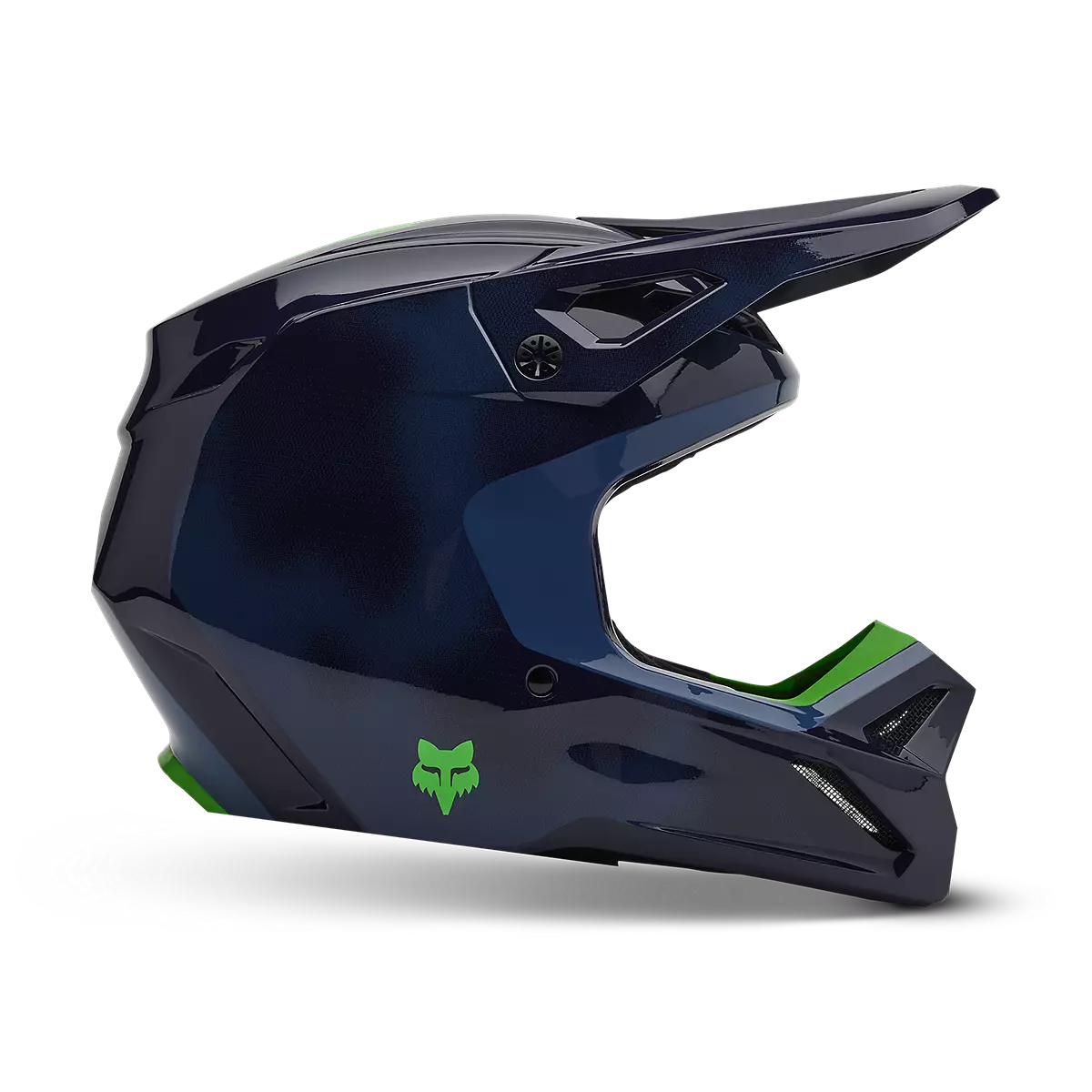 Fox Racing - V1 Taunt Helmet-Navy (32046-007)