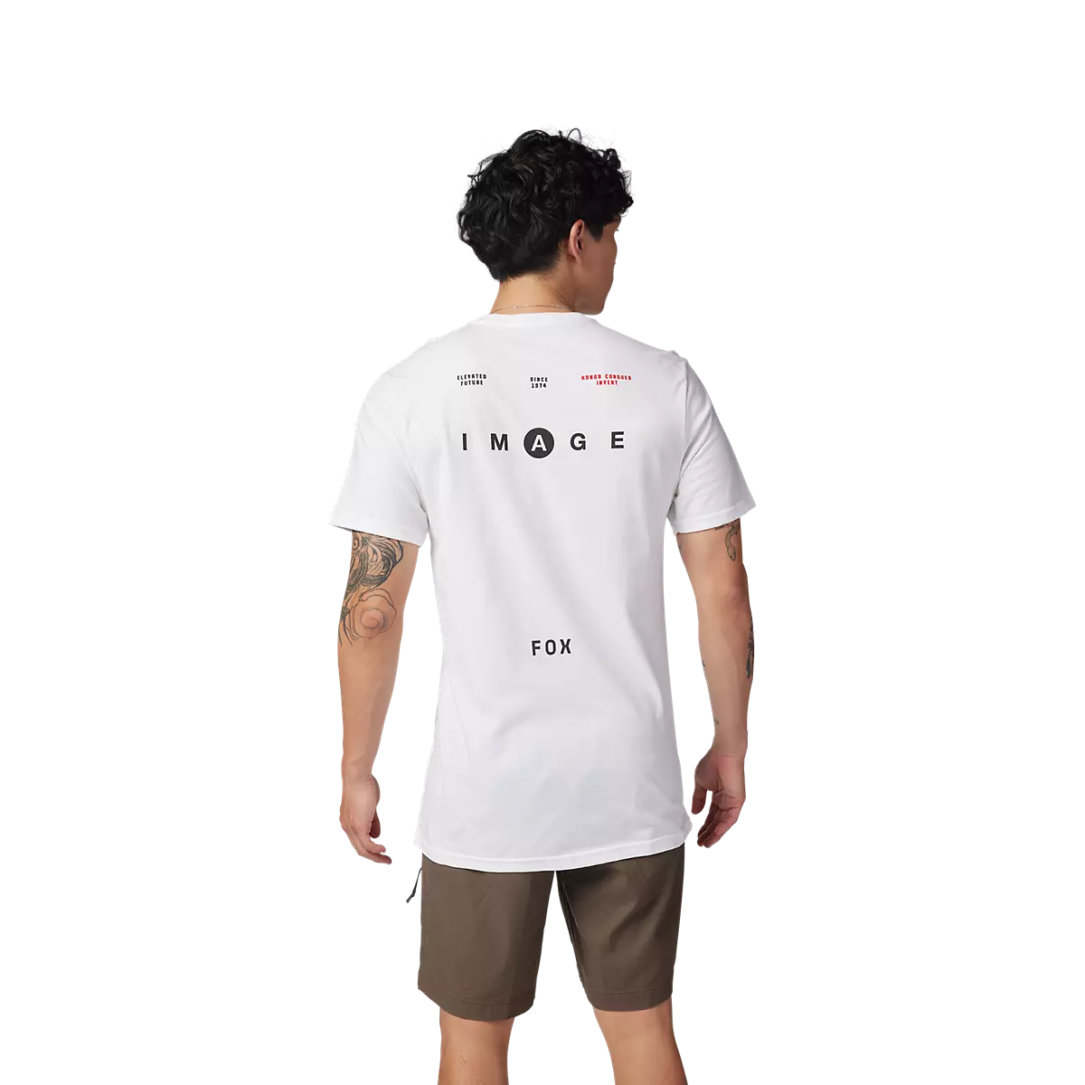Fox Racing - Fox Image Prem Short Sleeve Tee-Optic White (32069-190)