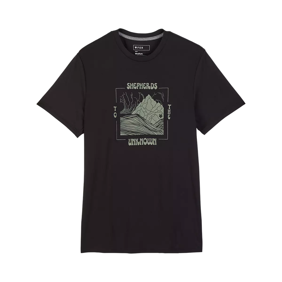 Fox Racing - Shepherds Tech Short Sleeve Tee-Black (32089-001)