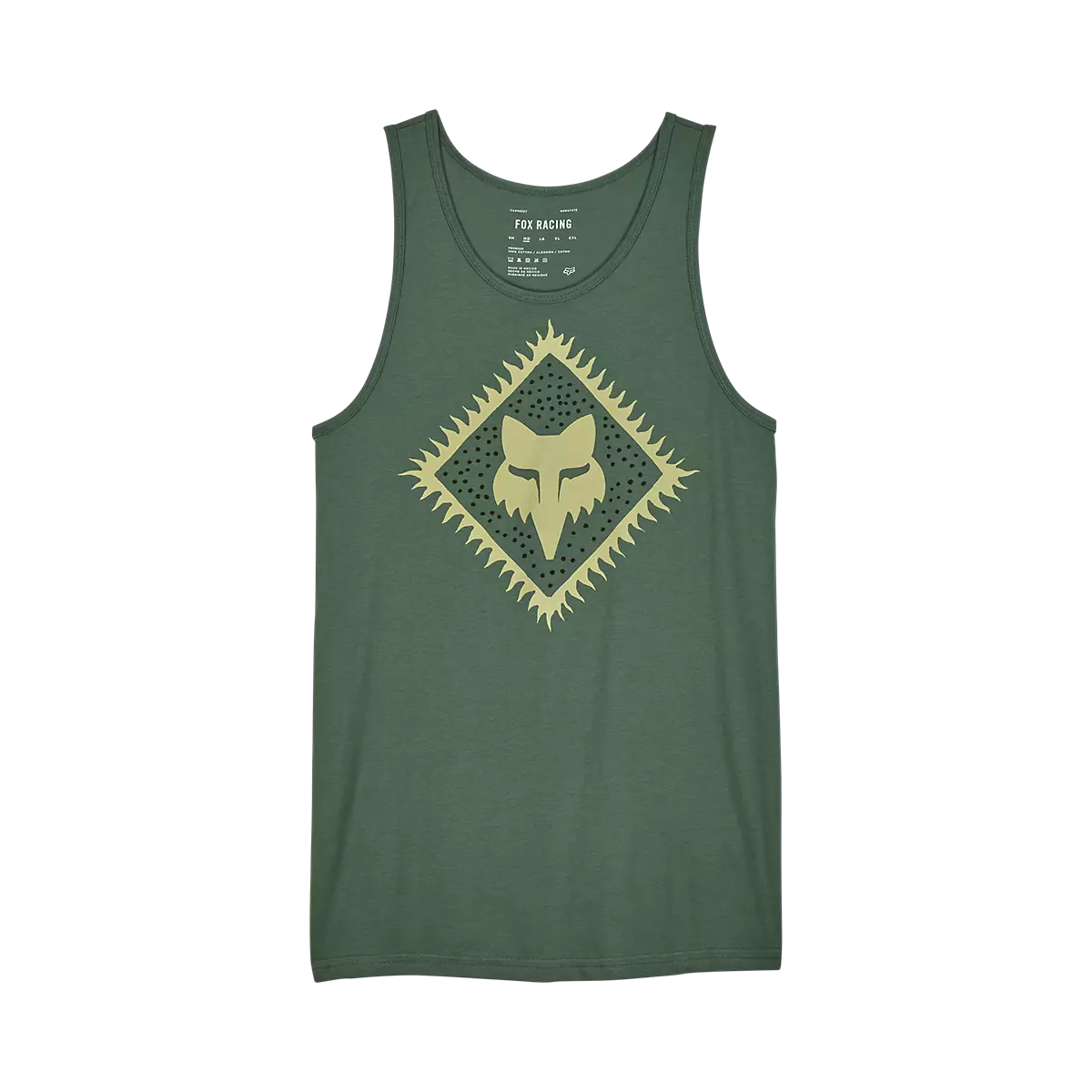 Fox Racing - Leo Prem Tank-Hunter Green (32097-041)