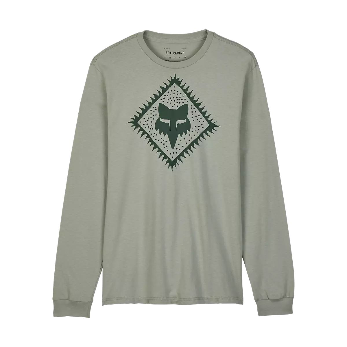 Fox Racing - Leo Prem Long Sleeve Tee-Grey Vintage (32103-447)
