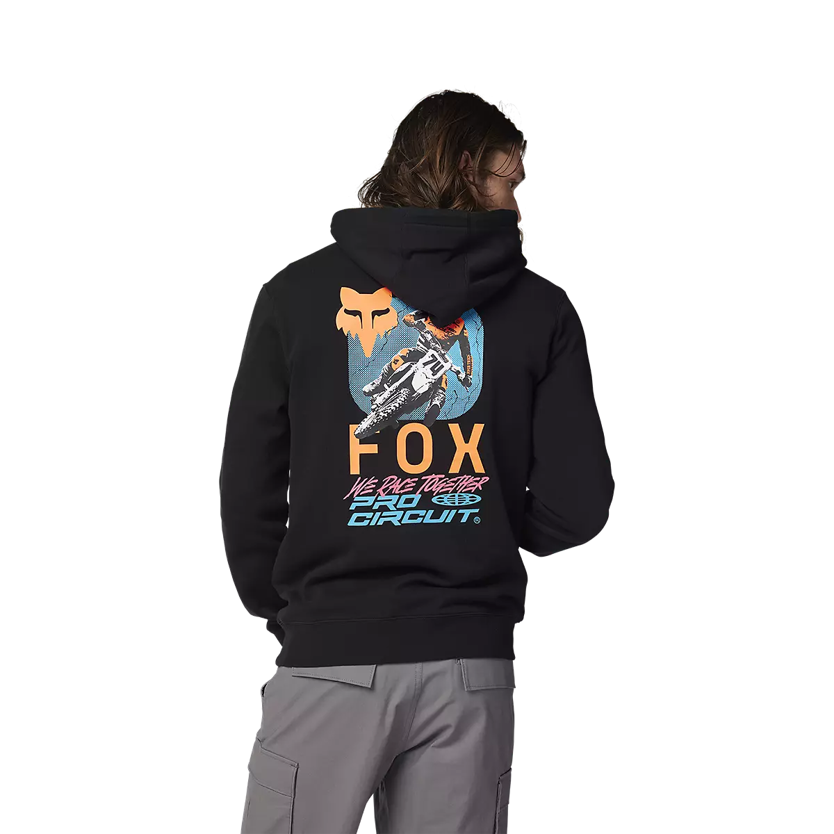 Fox Racing - Fox X Pro Circuit Fleece Pullover-Black (32106-001)