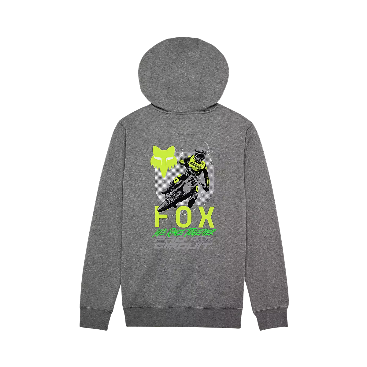 Fox Racing - Fox X Pro Circuit Fleece Pullover-Heather Graphite (32106-185)