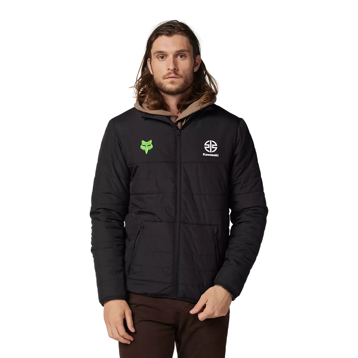 Fox Racing - Fox X Kawasaki Howell Jacket (32127)-Black (32127-001)