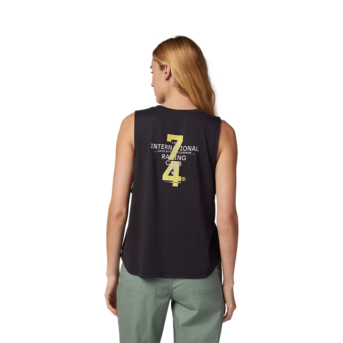 Fox Racing - Women's Numerical Biker Tank-Black (32163-001)