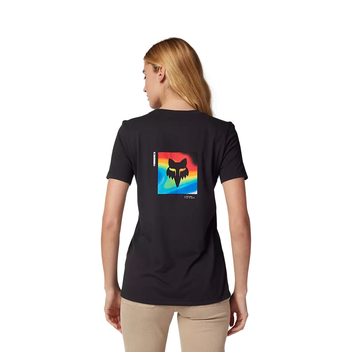 Fox Racing - Women's Scans Short Sleeve Tee-Black (32176-001)