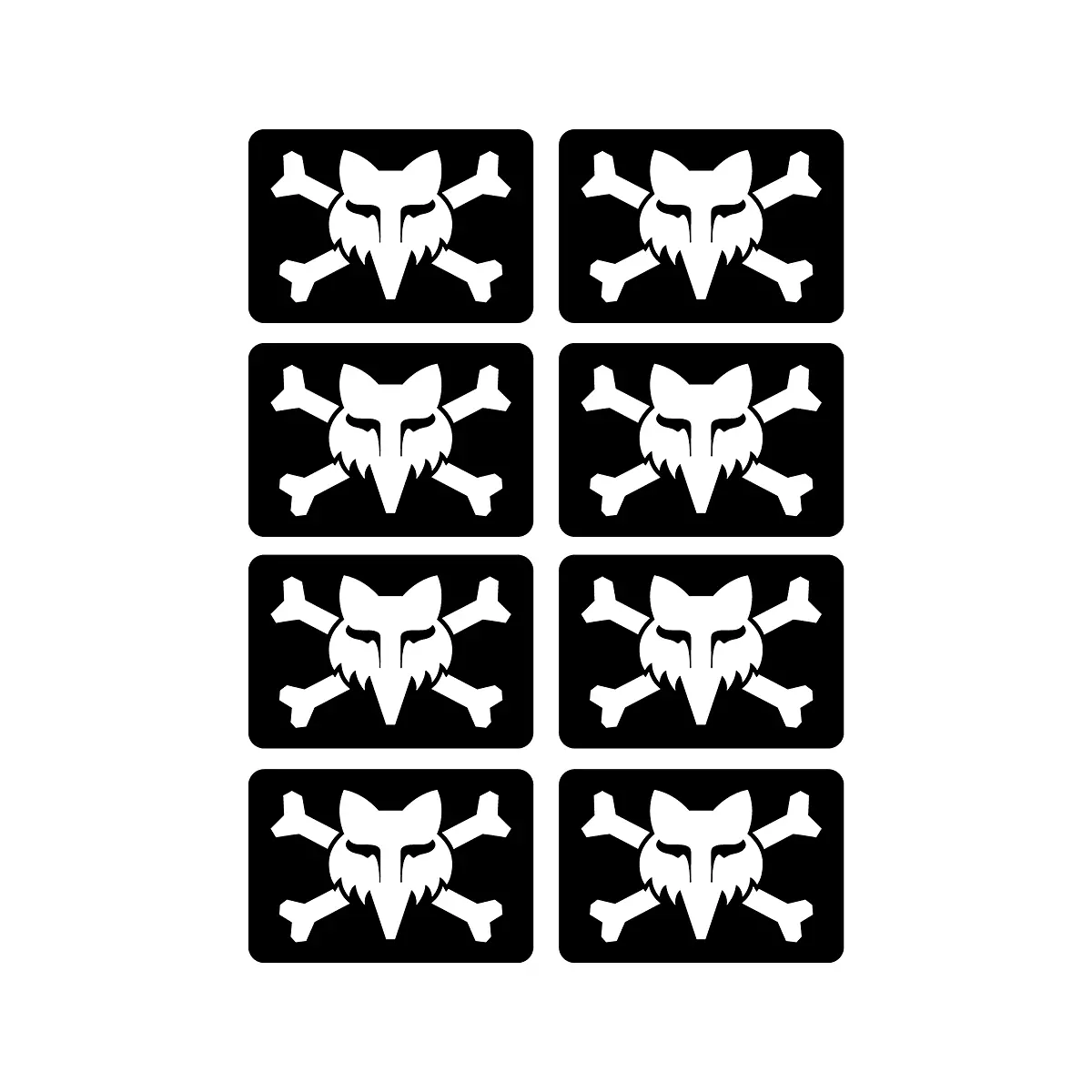 Fox Racing - Victory Logo Pack-Black (32532-001)