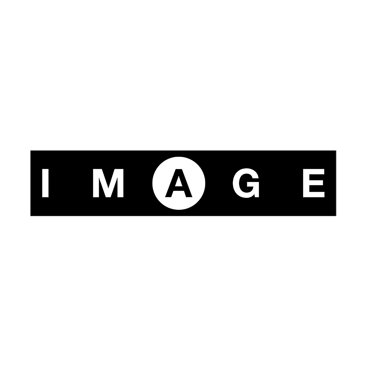 Fox Racing - Image Sticker 7"-Black (32535-001)