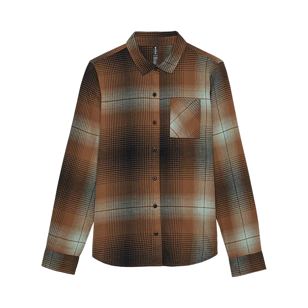 Fox Racing - Womens Traildust Flannel Shirt-Walnut (32826-356)